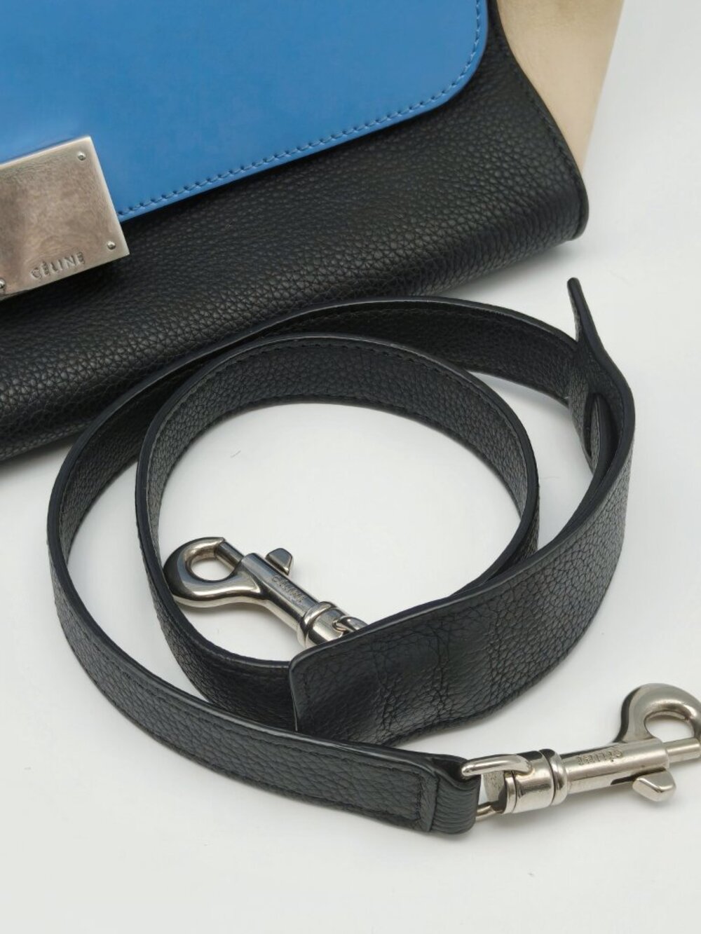 Celine Trapeze Medium Leather Top Handle & Crossbody Bag - Picture 10 of 16